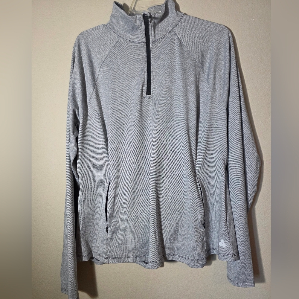 Womens Tek Gear Performance Quarter Zip Pullover